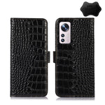 Custodia per telefono in pelle di vacchetta di coccodrillo, For Xiaomi 12 Pro, For Samsung Galaxy S22+ 5G, For Samsung Galaxy S22 Ultra 5G, For Samsung Galaxy S22 5G