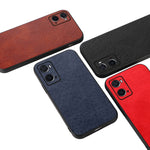 Custodia per telefono in PU con texture Crazy Horse, For OPPO A16, For OPPO A76, For vivo X80 Pro Accurate Hole, For Samsung Galaxy M33 5G