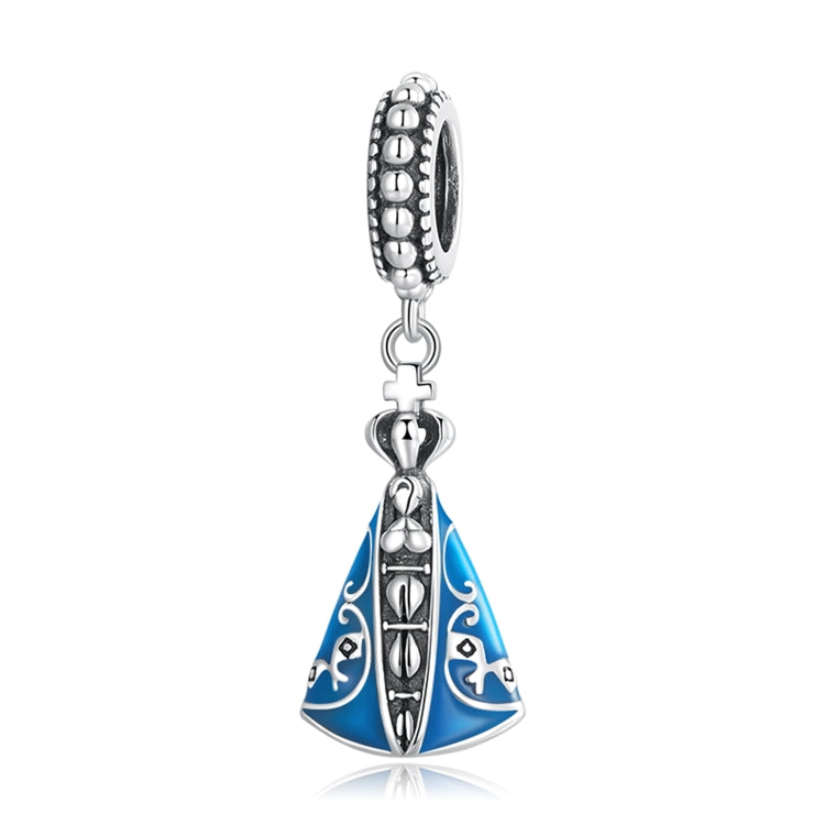 Accessori per collana braccialetto fai-da-te con ciondolo Vergine di Aparecida in argento sterling S925, Virgin Of Aparecida