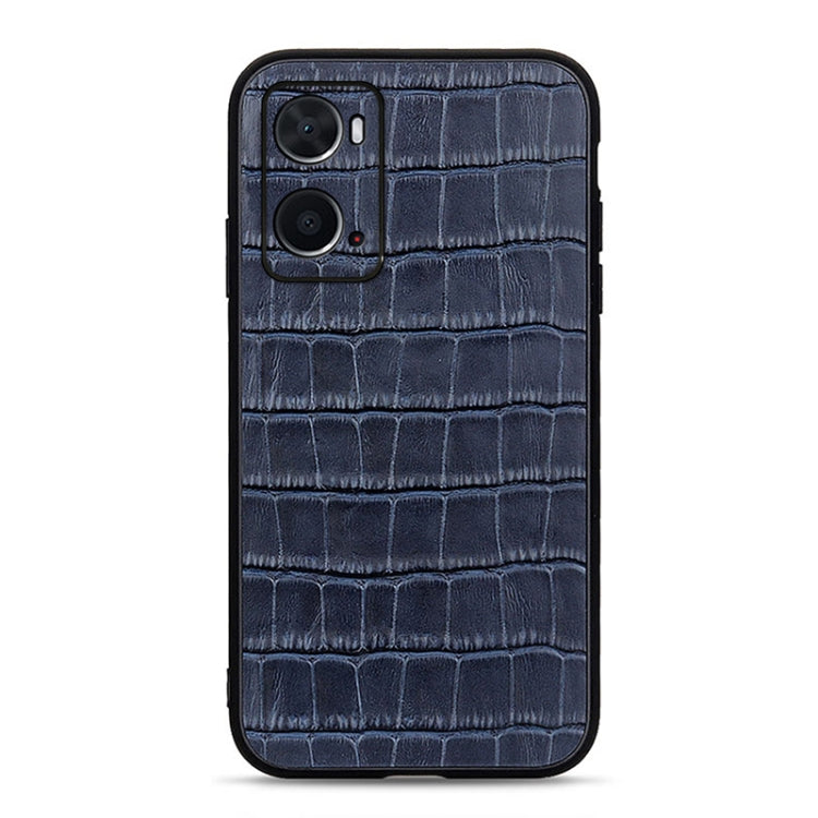 Custodia per telefono in vera pelle con trama di coccodrillo, For OPPO A16, For OPPO A76, For vivo X80 Pro, For Samsung Galaxy M33 5G