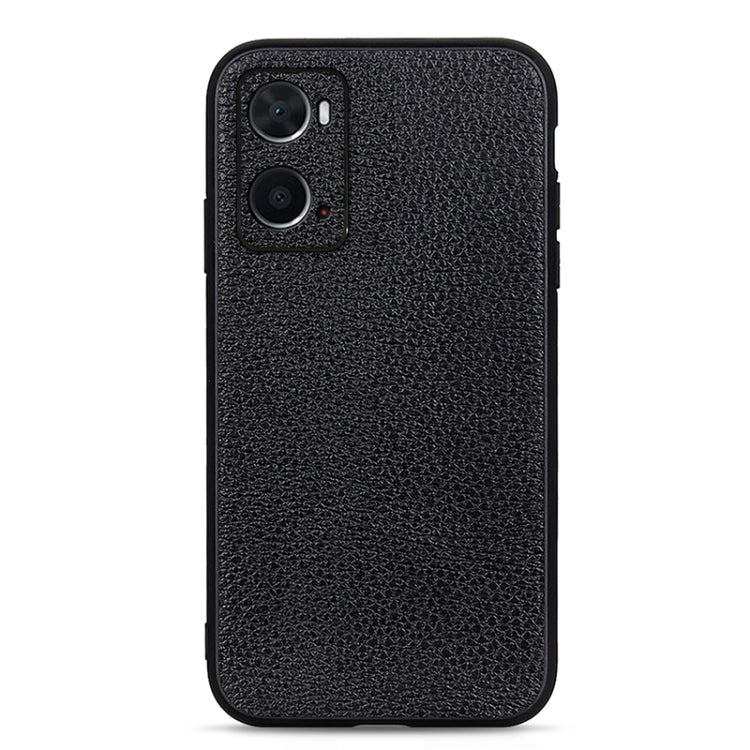 Custodia per telefono in vera pelle con texture Litchi, For OPPO A16, For OPPO A76, For vivo X80 Pro, For Samsung Galaxy M33 5G