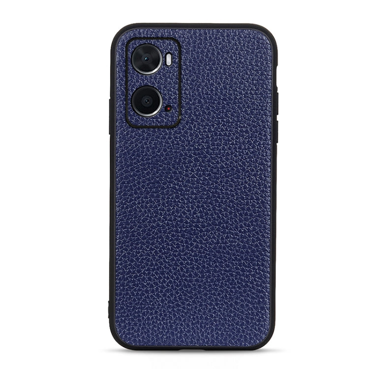 Custodia per telefono in vera pelle con texture Litchi, For OPPO A16, For OPPO A76, For vivo X80 Pro, For Samsung Galaxy M33 5G