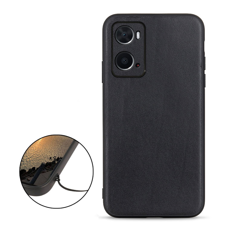 Custodia per telefono in vera pelle con trama in pelle di agnello, For OPPO A16, For OPPO A76, For vivo X80 Pro, For Samsung Galaxy M33 5G