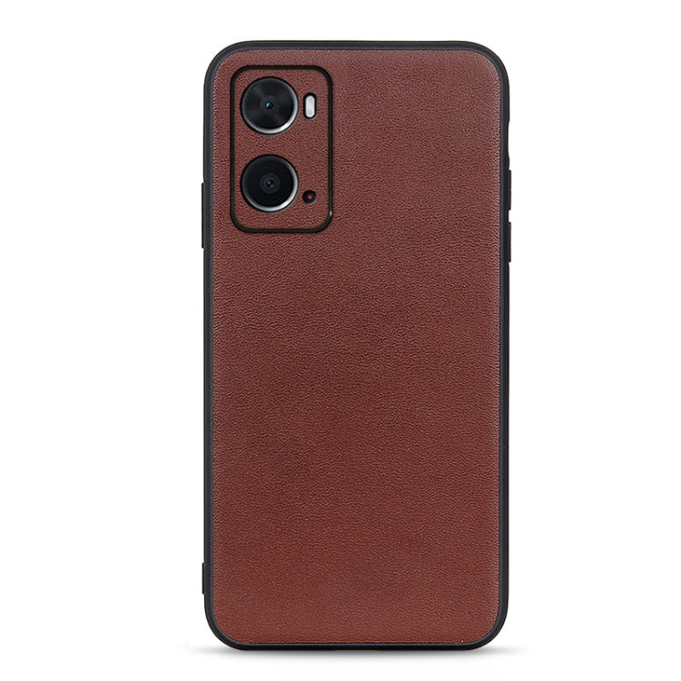 Custodia per telefono in vera pelle con trama in pelle di agnello, For OPPO A16, For OPPO A76, For vivo X80 Pro, For Samsung Galaxy M33 5G