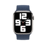 Cinturino in nylon intrecciato per Apple Watch Series 7 41mm / 6&SE&5&4 40mm / 3&2&1 38mm, 130mm, 145mm, 155mm