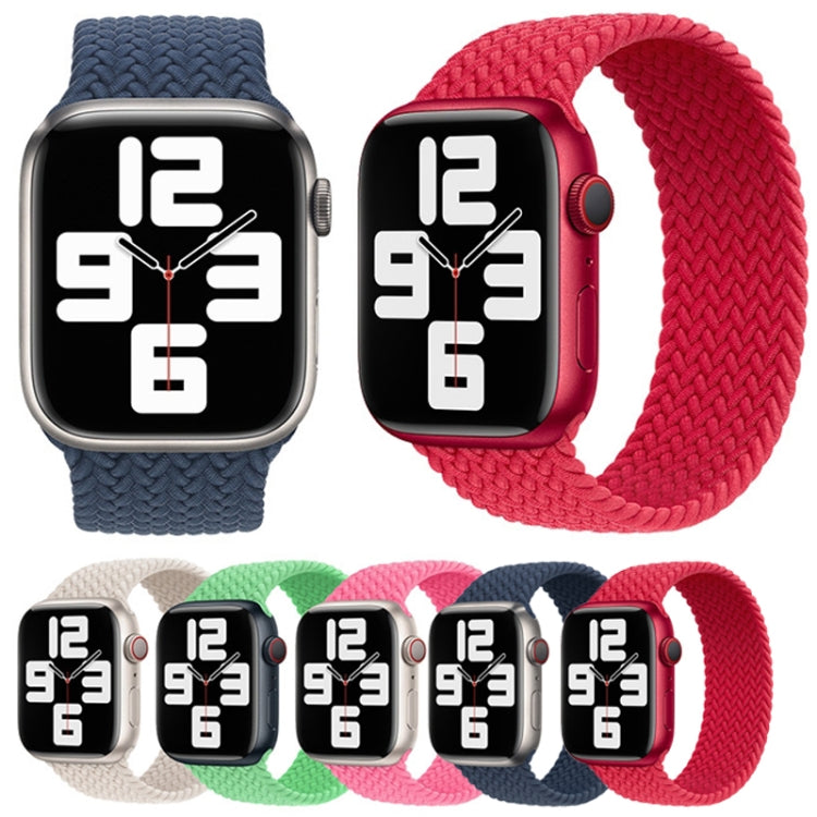 Cinturino in nylon intrecciato per Apple Watch Series 7 45mm / 6&SE&5&4 44mm / 3&2&1 42mm, 135mm, 150mm, 165mm