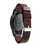 Cinturino in pelle a sgancio rapido, For Garmin Fenix 5