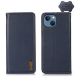 Custodia portafoglio in pelle per iPhone 13