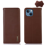 Custodia portafoglio in pelle per iPhone 13