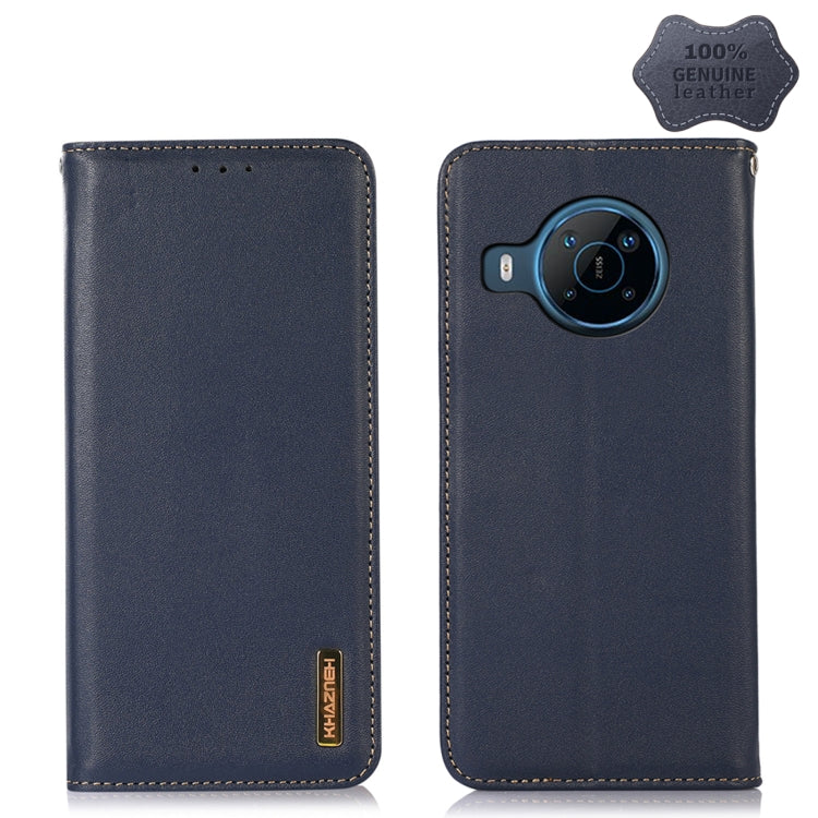 KHAZNEH Custodia per telefono in pelle di vacchetta con strato superiore nappa, For Nokia X100, For OPPO Reno7 4G Global/F21 Pro 4G, For Xiaomi Redmi 10A / 9C, For Samsung Galaxy F23 5G / M23, For Samsung Galaxy M53 5G, For Samsung Galaxy S21 FE 5G