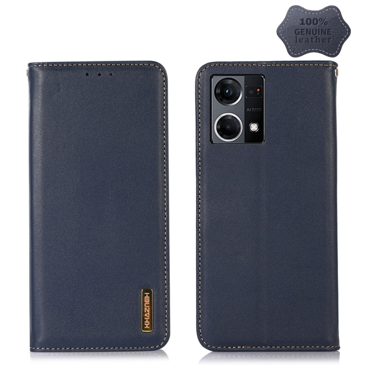 KHAZNEH Custodia per telefono in pelle di vacchetta con strato superiore nappa, For Nokia X100, For OPPO Reno7 4G Global/F21 Pro 4G, For Xiaomi Redmi 10A / 9C, For Samsung Galaxy F23 5G / M23, For Samsung Galaxy M53 5G, For Samsung Galaxy S21 FE 5G