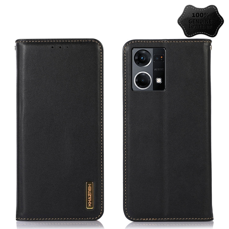 KHAZNEH Custodia per telefono in pelle di vacchetta con strato superiore nappa, For Nokia X100, For OPPO Reno7 4G Global/F21 Pro 4G, For Xiaomi Redmi 10A / 9C, For Samsung Galaxy F23 5G / M23, For Samsung Galaxy M53 5G, For Samsung Galaxy S21 FE 5G
