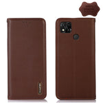 KHAZNEH Custodia per telefono in pelle di vacchetta con strato superiore nappa, For Nokia X100, For OPPO Reno7 4G Global/F21 Pro 4G, For Xiaomi Redmi 10A / 9C, For Samsung Galaxy F23 5G / M23, For Samsung Galaxy M53 5G, For Samsung Galaxy S21 FE 5G