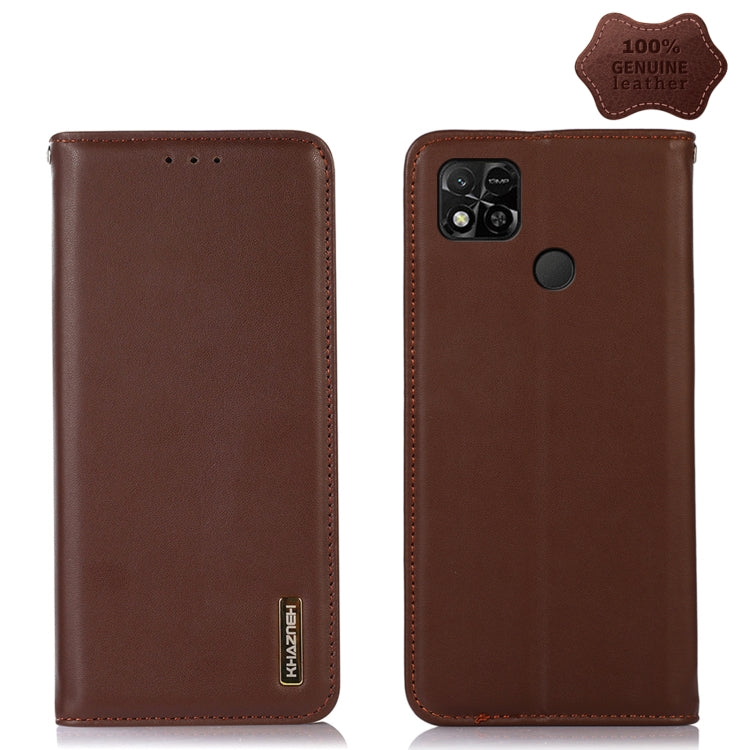 KHAZNEH Custodia per telefono in pelle di vacchetta con strato superiore nappa, For Nokia X100, For OPPO Reno7 4G Global/F21 Pro 4G, For Xiaomi Redmi 10A / 9C, For Samsung Galaxy F23 5G / M23, For Samsung Galaxy M53 5G, For Samsung Galaxy S21 FE 5G