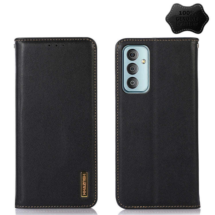 KHAZNEH Custodia per telefono in pelle di vacchetta con strato superiore nappa, For Nokia X100, For OPPO Reno7 4G Global/F21 Pro 4G, For Xiaomi Redmi 10A / 9C, For Samsung Galaxy F23 5G / M23, For Samsung Galaxy M53 5G, For Samsung Galaxy S21 FE 5G