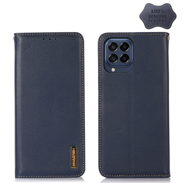 KHAZNEH Custodia per telefono in pelle di vacchetta con strato superiore nappa, For Nokia X100, For OPPO Reno7 4G Global/F21 Pro 4G, For Xiaomi Redmi 10A / 9C, For Samsung Galaxy F23 5G / M23, For Samsung Galaxy M53 5G, For Samsung Galaxy S21 FE 5G