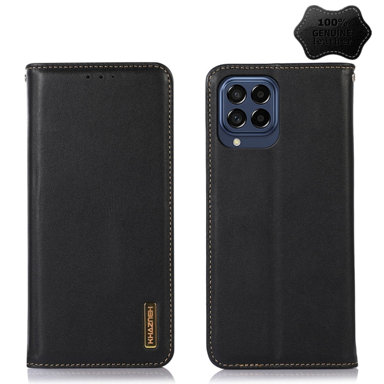 KHAZNEH Custodia per telefono in pelle di vacchetta con strato superiore nappa, For Nokia X100, For OPPO Reno7 4G Global/F21 Pro 4G, For Xiaomi Redmi 10A / 9C, For Samsung Galaxy F23 5G / M23, For Samsung Galaxy M53 5G, For Samsung Galaxy S21 FE 5G