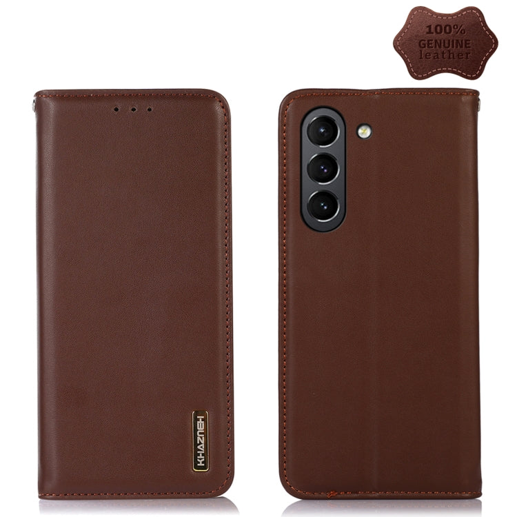 KHAZNEH Custodia per telefono in pelle di vacchetta con strato superiore nappa, For Nokia X100, For OPPO Reno7 4G Global/F21 Pro 4G, For Xiaomi Redmi 10A / 9C, For Samsung Galaxy F23 5G / M23, For Samsung Galaxy M53 5G, For Samsung Galaxy S21 FE 5G