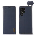 KHAZNEH Custodia per telefono in pelle di vacchetta con strato superiore nappa, For Xiaomi 12 Pro, For Samsung Galaxy S22+ 5G, For Samsung Galaxy S22 Ultra 5G, For Samsung Galaxy S22 5G