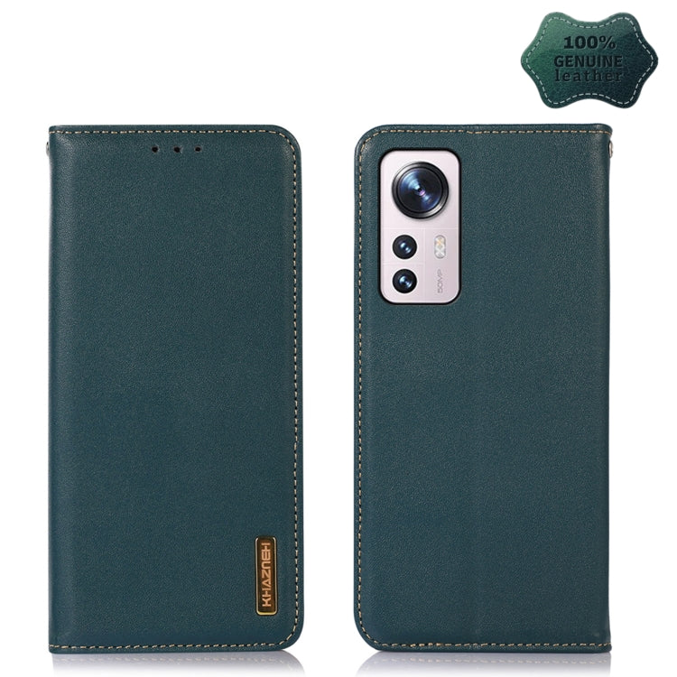 KHAZNEH Custodia per telefono in pelle di vacchetta con strato superiore nappa, For Xiaomi 12 Pro, For Samsung Galaxy S22+ 5G, For Samsung Galaxy S22 Ultra 5G, For Samsung Galaxy S22 5G
