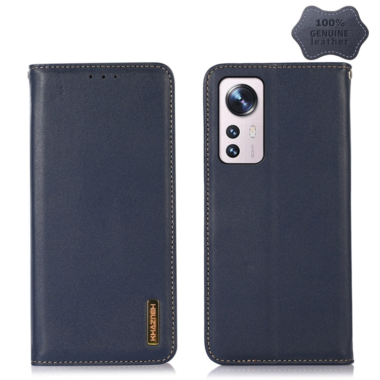 KHAZNEH Custodia per telefono in pelle di vacchetta con strato superiore nappa, For Xiaomi 12 Pro, For Samsung Galaxy S22+ 5G, For Samsung Galaxy S22 Ultra 5G, For Samsung Galaxy S22 5G