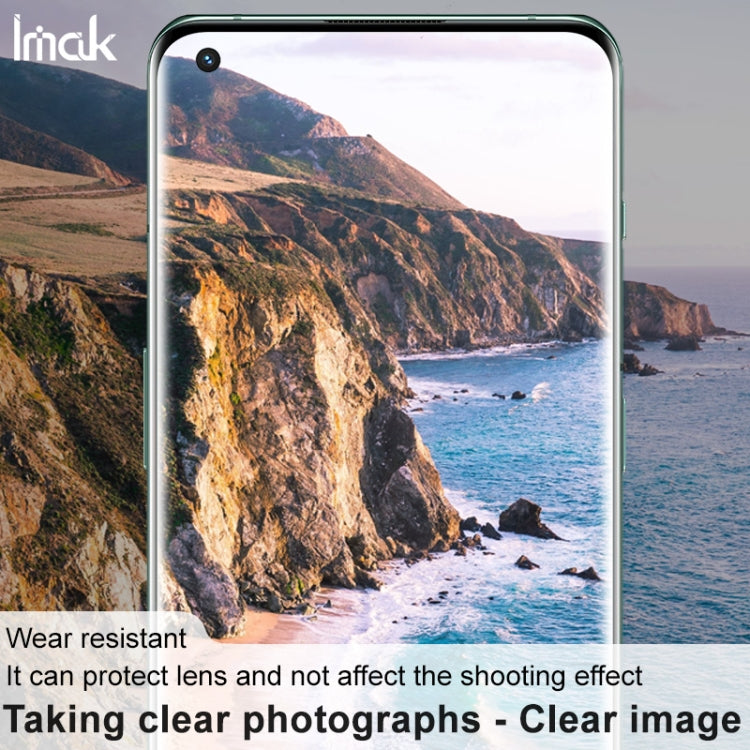 Pellicola in vetro temperato per obiettivo della fotocamera posteriore integrata imak, For OnePlus 10 Pro 5G, For Xiaomi Redmi Note 11E 5G