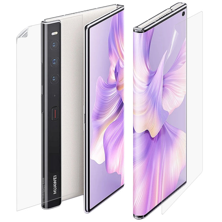 Full Screen Protector Pellicola idrogel anteriore + posteriore antideflagrante, For Huawei Mate Xs 2 (Front + Back Film)(1 PC)