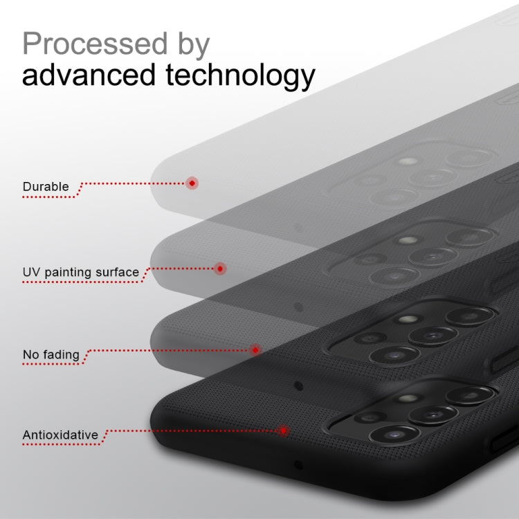 NILLKIN Custodia per telefono per PC smerigliata, For Samsung Galaxy A13 4G, For Samsung Galaxy F23 / M23 5G, For OPPO Realme GT Neo3, For Xiaomi Poco X4 Pro 5G, For Xiaomi Redmi 10C, For Xiaomi Redmi Note 11E / Redmi 10 5G