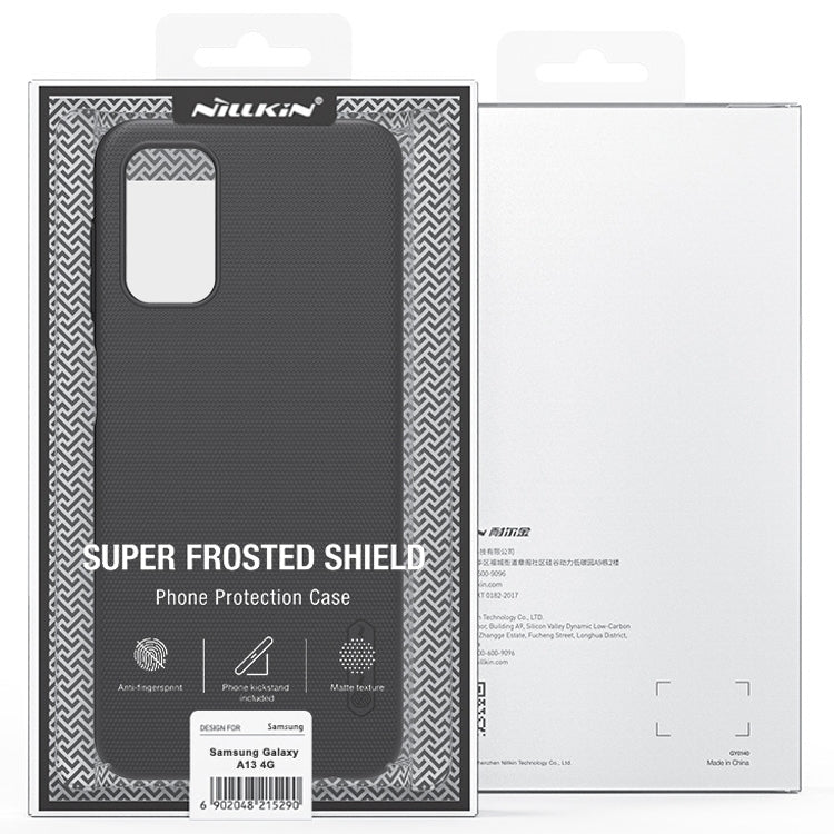 NILLKIN Custodia per telefono per PC smerigliata, For Samsung Galaxy A13 4G, For Samsung Galaxy F23 / M23 5G, For OPPO Realme GT Neo3, For Xiaomi Poco X4 Pro 5G, For Xiaomi Redmi 10C, For Xiaomi Redmi Note 11E / Redmi 10 5G