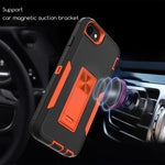 Custodia con supporto magnetico per iPhone 8 Plus e 7 Plus