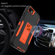 Custodia per telefono con supporto magnetico, For iPhone SE 2022 / SE 2020 / 8 / 7, For iPhone 8 Plus / 7 Plus