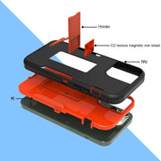 Custodia per telefono con supporto magnetico, For iPhone 11, For iPhone 11 Pro