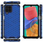 Custodia protettiva antiurto per PC a nido d'ape + TPU, For Samsung Galaxy M33 5G