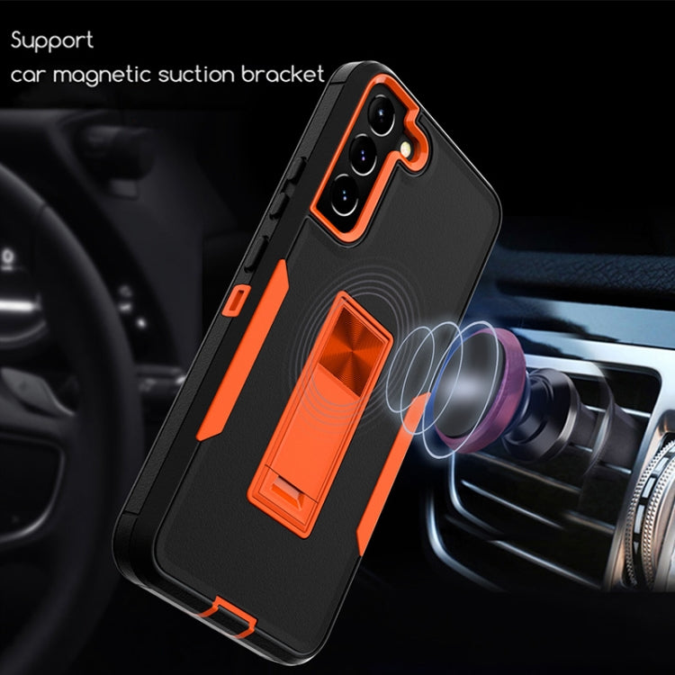 Custodia per telefono con supporto magnetico, For Samsung Galaxy S22 5G, For Samsung Galaxy S22+ 5G