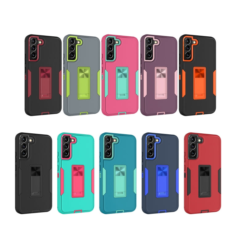 Custodia per telefono con supporto magnetico, For Samsung Galaxy S22 5G, For Samsung Galaxy S22+ 5G
