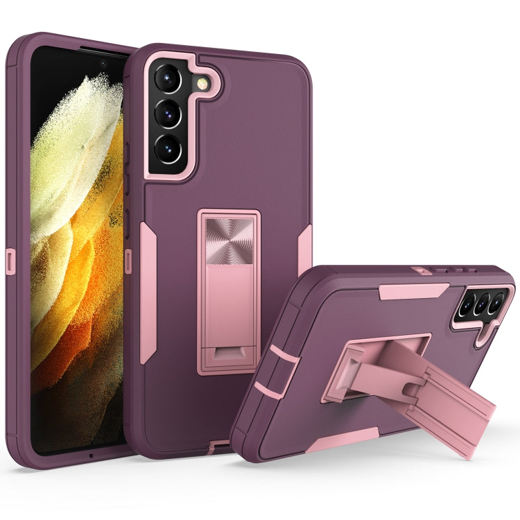 Custodia per telefono con supporto magnetico, For Samsung Galaxy S22 5G, For Samsung Galaxy S22+ 5G