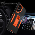 Custodia per telefono con supporto magnetico, For Samsung Galaxy S22 Ultra 5G, For Samsung Galaxy A02s