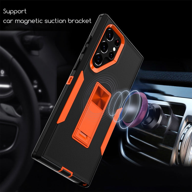 Custodia per telefono con supporto magnetico, For Samsung Galaxy S22 Ultra 5G, For Samsung Galaxy A02s