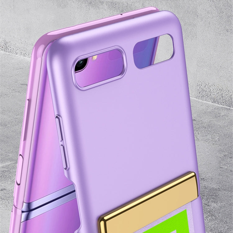 GKK Ultra-sottile custodia a libro per telefono con copertura completa con cinturino, For Samsung Galaxy Z Flip