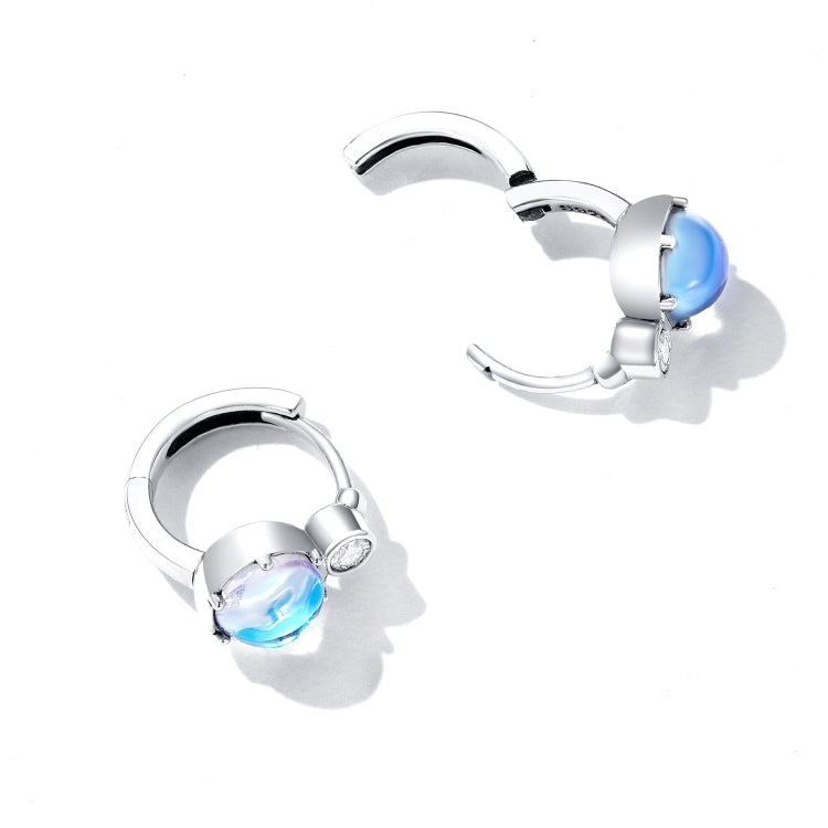 Orecchini da donna con fibbia auricolare sinfonia in argento sterling S925, Symphony