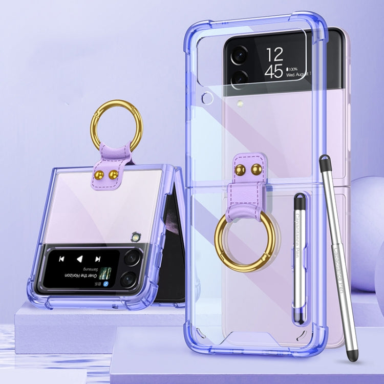 Custodia per telefono Airbag antiurto GKK con supporto ad anello e penna stilo, with Stylus Pen