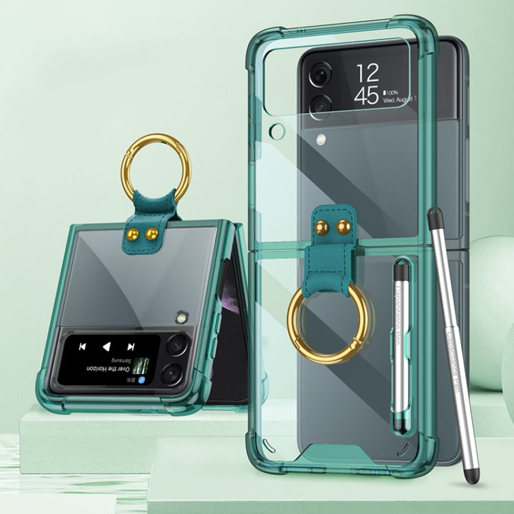 Custodia per telefono Airbag antiurto GKK con supporto ad anello e penna stilo, with Stylus Pen