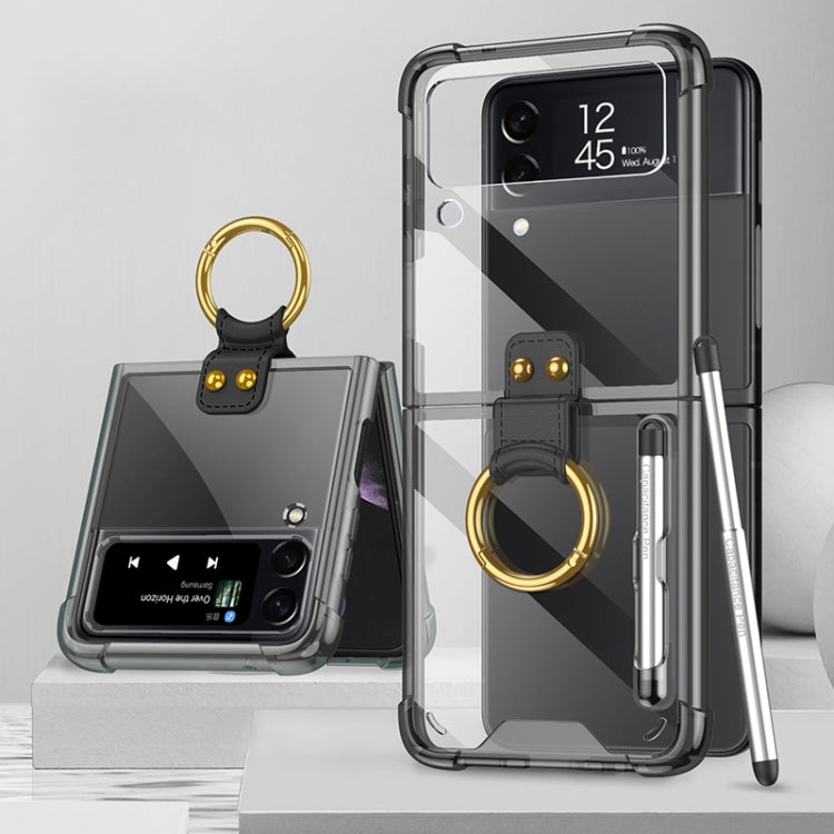 Custodia per telefono Airbag antiurto GKK con supporto ad anello e penna stilo, with Stylus Pen