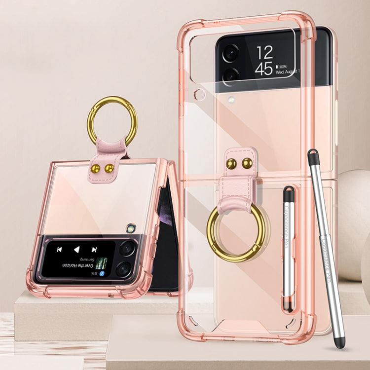 Custodia per telefono Airbag antiurto GKK con supporto ad anello e penna stilo, with Stylus Pen