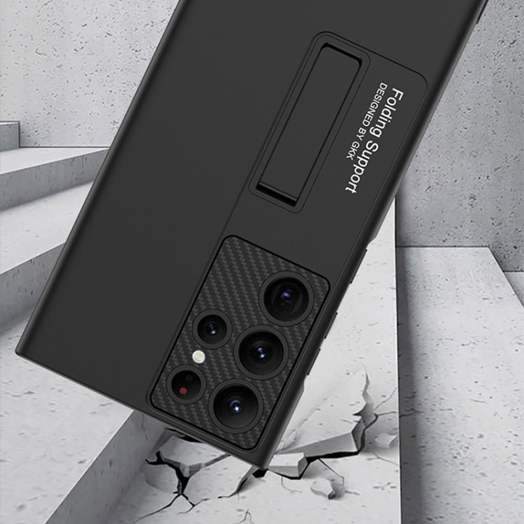 Custodia per telefono antiurto ultrasottile GKK con supporto, For Samsung Galaxy S22 5G, For Samsung Galaxy S22 Ultra 5G