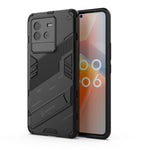 Punk Armor PC + Custodia per telefono in TPU con supporto, For vivo iQOO Neo6 5G