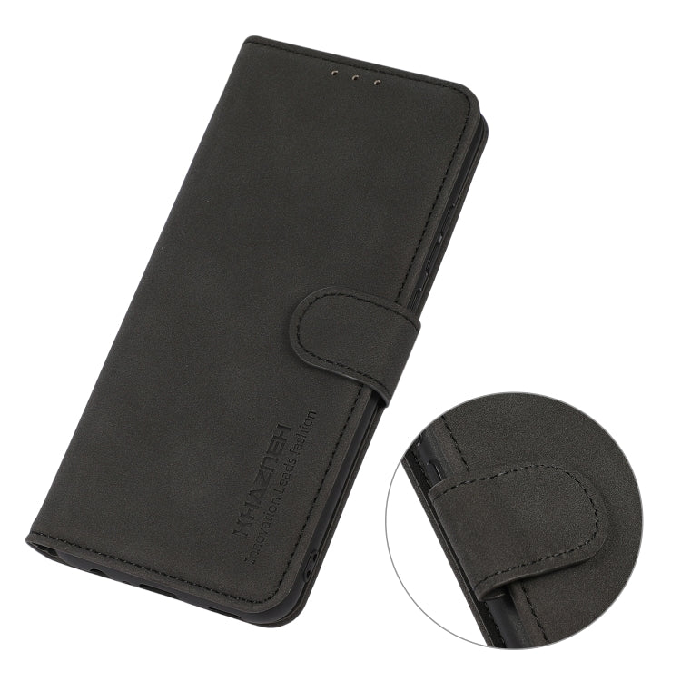 KHAZNEH Custodia per telefono in pelle con trama opaca, For Honor 50 Lite / Huawei nova 8i, For Honor 50 Pro, For Honor 50 / Huawei nova 9
