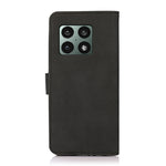 KHAZNEH Custodia per telefono in pelle con trama opaca, For OnePlus 10 Pro, For OnePlus Nord CE 2 5G