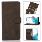 KHAZNEH Custodia per telefono in pelle con trama opaca, For Samsung Galaxy A53 5G, For Samsung Galaxy A73 5G, For Samsung Galaxy F23 5G / M23 5G, For Samsung Galaxy M52 5G, For Samsung Galaxy S22+ 5G, For Samsung Galaxy S22 Ultra 5G