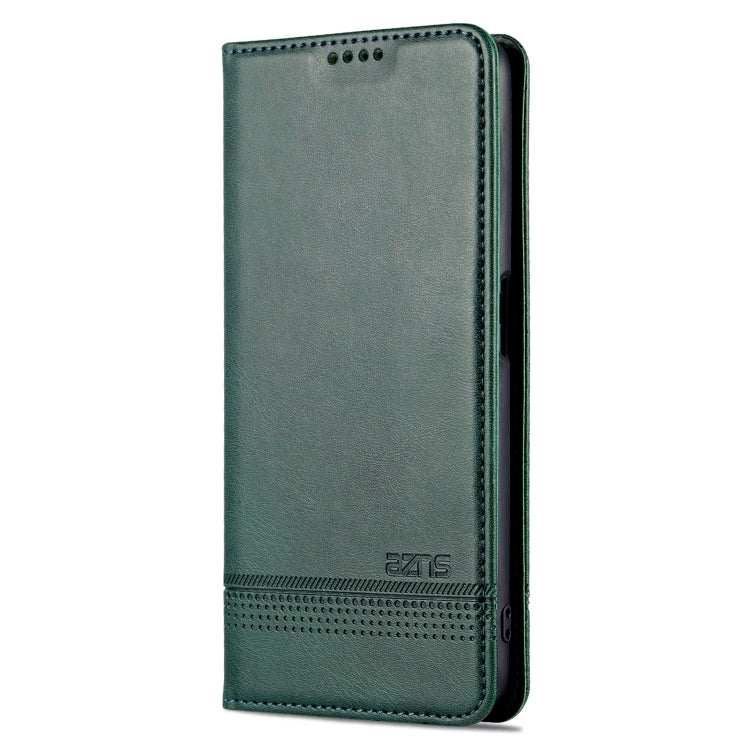 AZNS Custodia per telefono in pelle a conchiglia con struttura in vitello magnetico, For OPPO K10 / A96 4G / Realme 9i, For Xiaomi Redmi 10C / 10 India, For Honor X8 / X30i